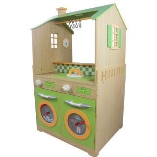 Play Kitchen with Dual Washers Set by Teamson Kids