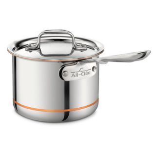 All Clad Copper Core 1.5 qt. Double Boiler with Lid