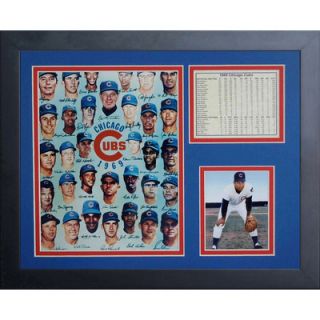 Chicago Cubs   1969 Cubs Framed Photo Collage by Legends Never Die