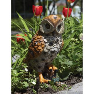 Motion-Detecting Owl Decoy  Rodent Control