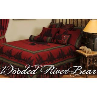 Wooded River Bear Bedspread Collection
