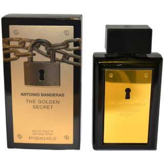 Antonio Banderas The Golden Secret Mens 3.4 ounce Eau de Toilette