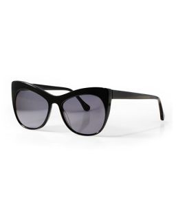 Elizabeth and James Lafayette Cat Eye Sunglasses, Black