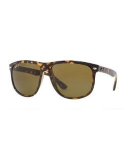 Ray Ban Oversize Polarized  Wayfarer Sunglasses