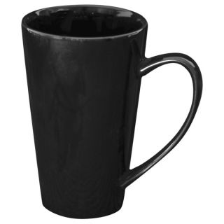 Oversized 24 ounce Black Latte Mug (Set of 4)   17567604  