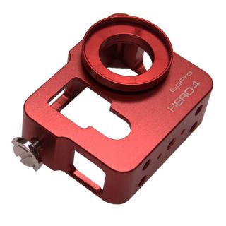Red CNC Aluminium Metal Skeleton Rugged Frame Protective Housing for