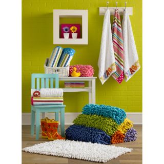 Shag Chenille 100 percent Cotton Kids 20 x 32 Bath Mat