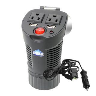 Peak 150W Cup Holder Mobile Power Outlet   Automotive