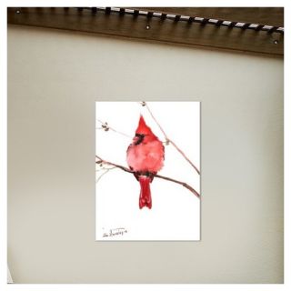 Cardinal 4 by Suren Nersisyan Painting Print in Red by Americanflat