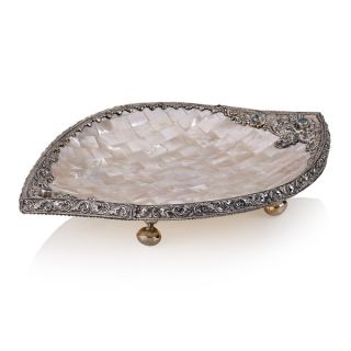 11.25 inch Neda Behnam Home Decor Mother of Pearl and Sterling Silver