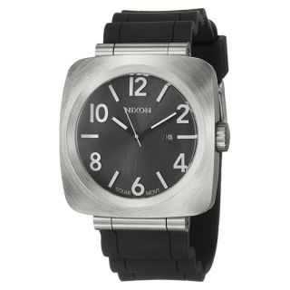 Nixon Mens Black Stainless Steel Chronicle Watch