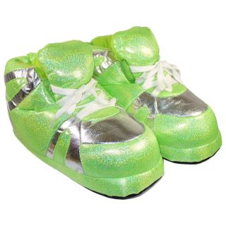 Comfy Feet Snooki's Neon Green Slippers   Womens Slippers