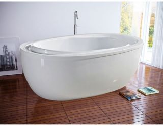 Aquatica PureScape 70.75 Inch Freestanding Acrylic Tub PURESCAPE 316   Freestanding Tubs