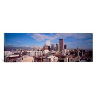iCanvas Panoramic Denver, Colorado Photographic Print on Canvas