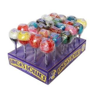 Linda's Lollies Stand up Box: 24 Count