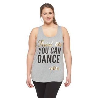 Womens Plus Size You Can Dance Tank