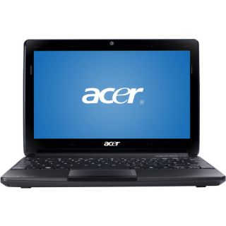 Acer Refurbished Diamond Black 10.1" Aspire One AOD257 13685 Netbook PC with Intel Atom N570 Processor and Windows 7 Starter