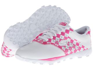 Skechers Performance Go Golf White Pink