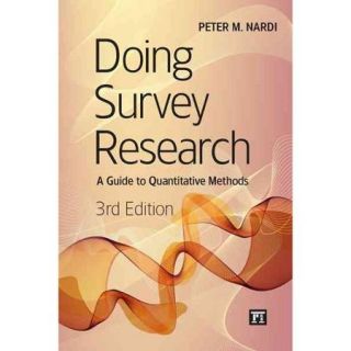 Doing Survey Research A Guide to Quantitative Methods
