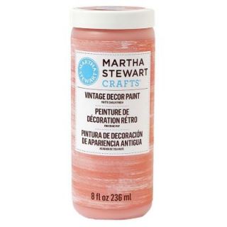 Martha Stewart Crafts Vintage Decor 8 oz. Terra Cotta Matte Chalk Finish Paint 33530