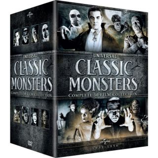 Universal Classic Monsters: Complete 30 Film Collection (DVD