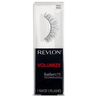 Revlon Volumize False Eyelashes, V04, 1 pr