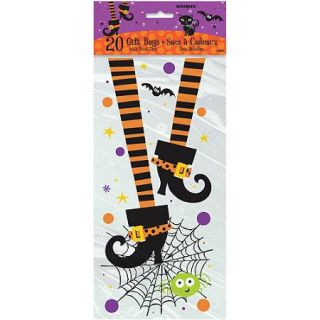 Spooky Boots Halloween Cello Bags, 20ct