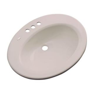 Thermocast Tierra Drop In Bathroom Sink in Fawn Beige 85409