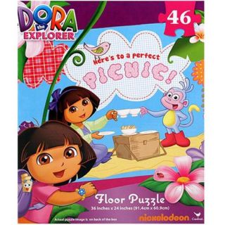 Dora The Explorer 14454 Floor Puzzle & Heres To A Perfect Picnic