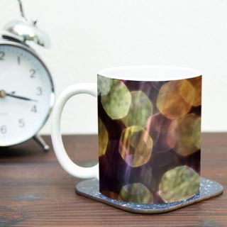 KESS InHouse Warm Sparkle by Ingrid Beddoes 11 oz. Ceramic Coffee Mug