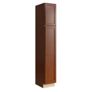 Cardell Stig 15 in. W x 90 in. H Linen Cabinet in Nutmeg VLC152190L.AD5M7.C53M
