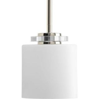 Progress Lighting Nisse Collection 1 Light Polished Nickel Mini Pendant P5019 104