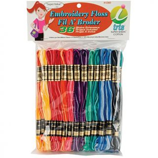 Iris Embroidery Floss Pack   36 Skeins   Variegated Colors   5695743