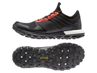 Adidas Outdoor 2015 Men's Response Trail Boost Trail Running Shoes   B34381 (Black/Black/Solar Red   9)