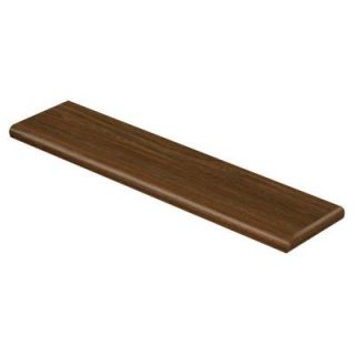 Cap A Tread Country Walnut 47 in. Long x 12 1/8 in. Deep x 1 11/16 in. Height Vinyl Right Return to Cover Stairs 1 in. Thick 016173513