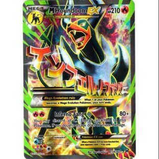 Pokemon X & Y BREAKthrough Single Card Ultra Rare Mega Houndoom EX #154