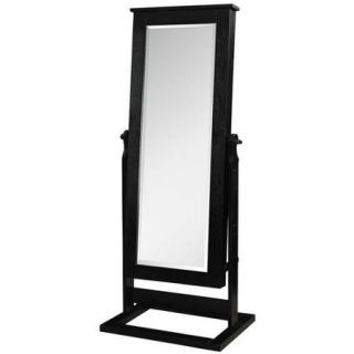 Cheval Mirror Jewelry Wardrobe, Multiple Finishes