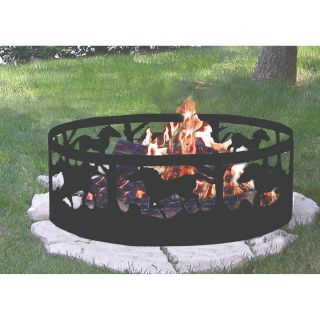CobraCo Campfire Ring — Horse Design, Model# FRHORS369  Firepits   Patio Heaters