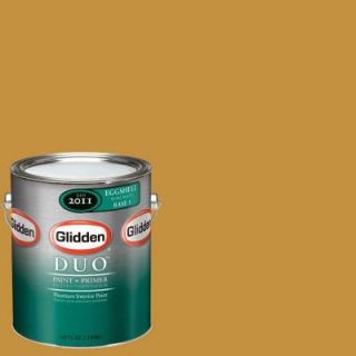 Glidden DUO 1 gal. #GLY30 Mustard Seed Eggshell Interior Paint with Primer GLY30 01E
