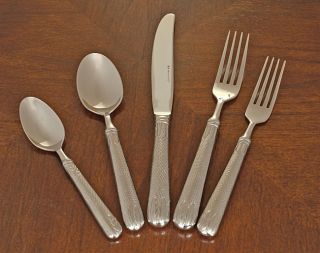 Wallace Retroneu Honeycomb 20 piece Flatware Set   Shopping