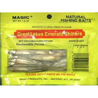 Magic Emerald Shiner Minnows Package