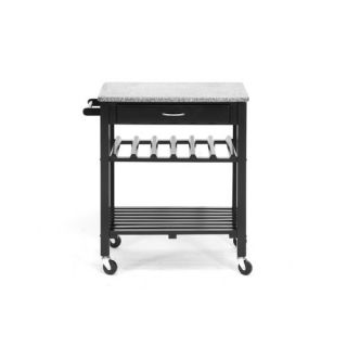 Quebec Wheeled Kitchen Cart by Wholesale Interiors