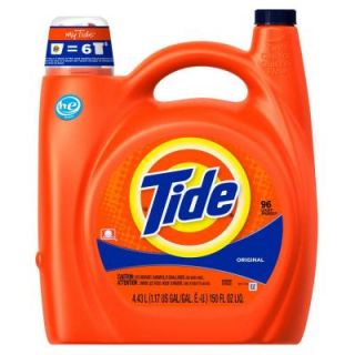 Tide 150 oz. Original Scent HE Liquid Laundry Detergent (96 Loads) 003700023068