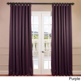 Extra Wide Thermal Blackout 96 inch Curtain Panel   Shopping