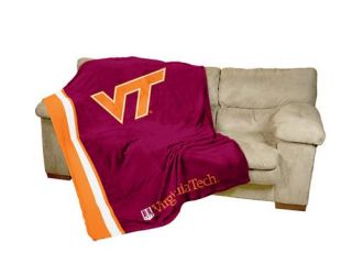 Logo Chair 235 27 Virginia Tech UltraSoft Blanket