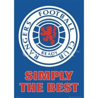 Rangers Club Crest Poster Print (36 X 24)
