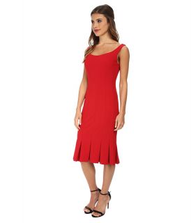 JILL JILL STUART Scoop Neck Fitted Elastane Dress