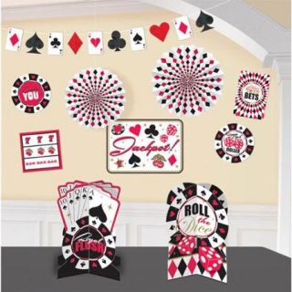 Casino Decorating Kit (Each)   Party Supplies