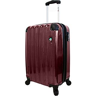 Mia Toro ITALY Spazzolato Lucido Hardside Spinner 21 Carry On