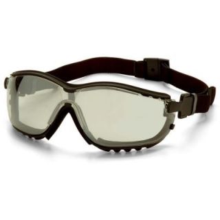 Venture II Black Frame Indoor/Outdoor Mirror Anti Fog Lens Safety Glasses DISCONTINUED VGGB1880ST